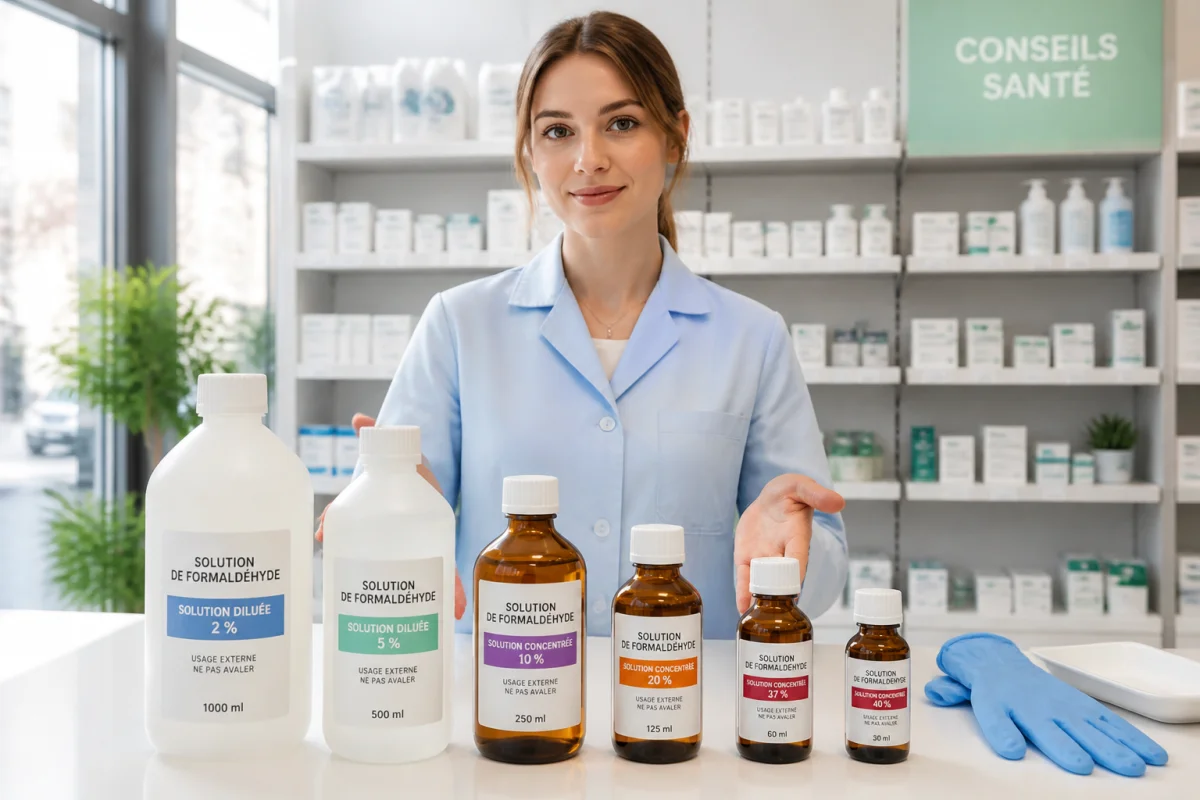 Peut-on acheter du formol en pharmacie en France
